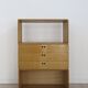 Italian Samara Series Modular Bookcase in Ash by Derk Jan De Vries for Maisa, 1970s
