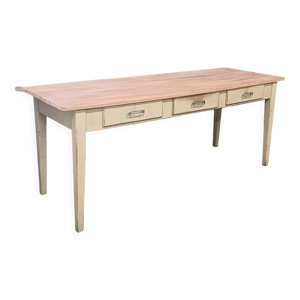 Ancienne table à manger bois années