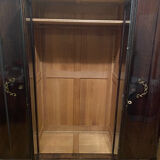 Art Deco bedroom set in walnut burl and marble