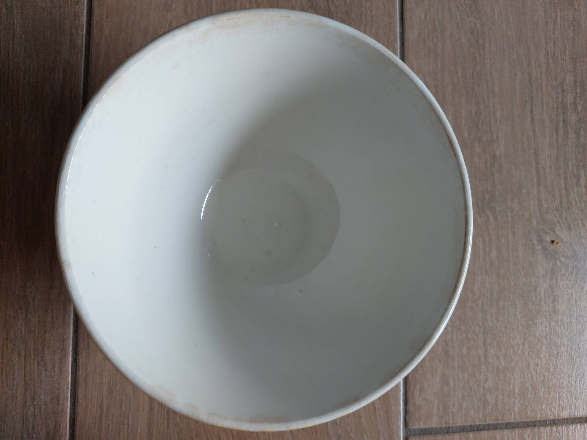 Old faceted bowl Digoin 9611