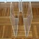 Vintage plexiglass magazine holder