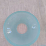 Chrome and blue seventies candlestick