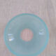 Chrome and blue seventies candlestick