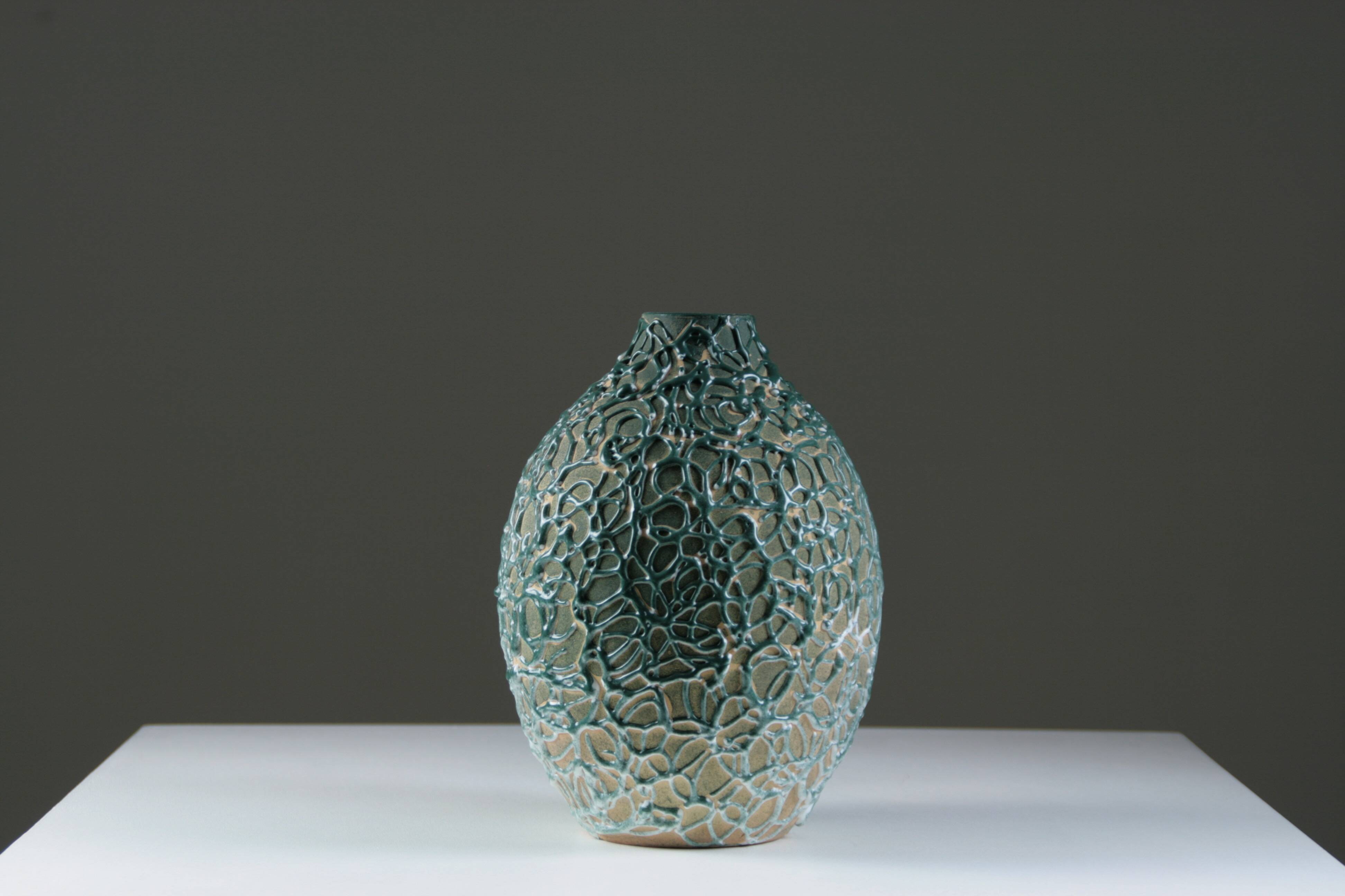 Ceramic vase La charentaise Angoulême, France