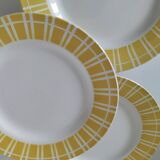 Digoin Sarreguemines plates model 9611