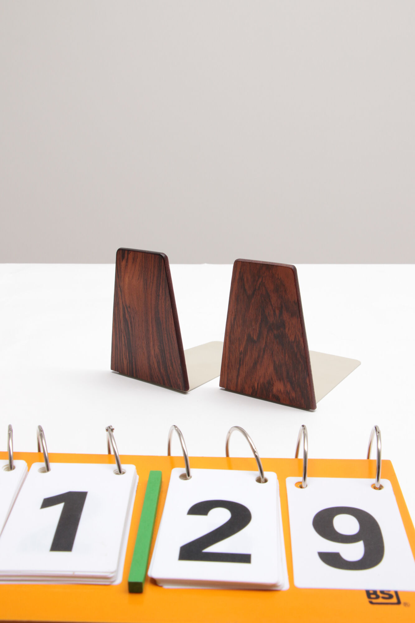 Set of 2 Vintage Danish Design Kai Kristiansen bookends from the 1960s