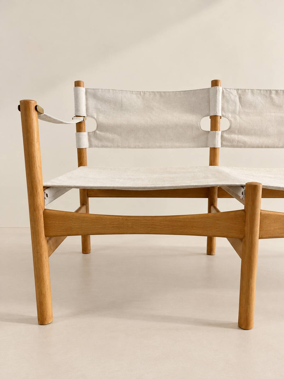 Chair and bench by Børge Mogensen for Fredericia