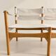 Chair and bench by Børge Mogensen for Fredericia
