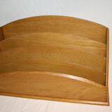 Wooden mail sorter