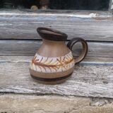 Old Quimper Keraluc terracotta pitcher