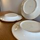 Antique Madgalithe fish set made in France