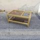 Table basse vintage 2 plateaux