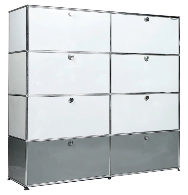 USM Haller light grey and dark grey lase