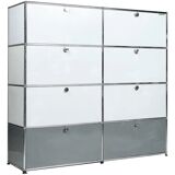 USM Haller light grey and dark grey lase