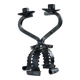 Brutalist sculptural iron candle holder | Netherlands | 1970s