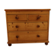 Commode 4 tiroirs en bois style anglais