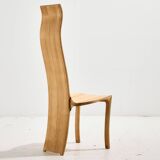 Chaise de salle à manger en frêne massif Kragenæs par Walther Nielsen, Lot de 4