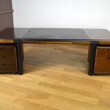 Huge Executive Desk Faram Italy Vintage Edition 1980