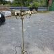 Vintage tripod floor lamp in brass from the 70s/80s.