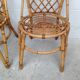 Pair of rattan chairs by Louis Sognot