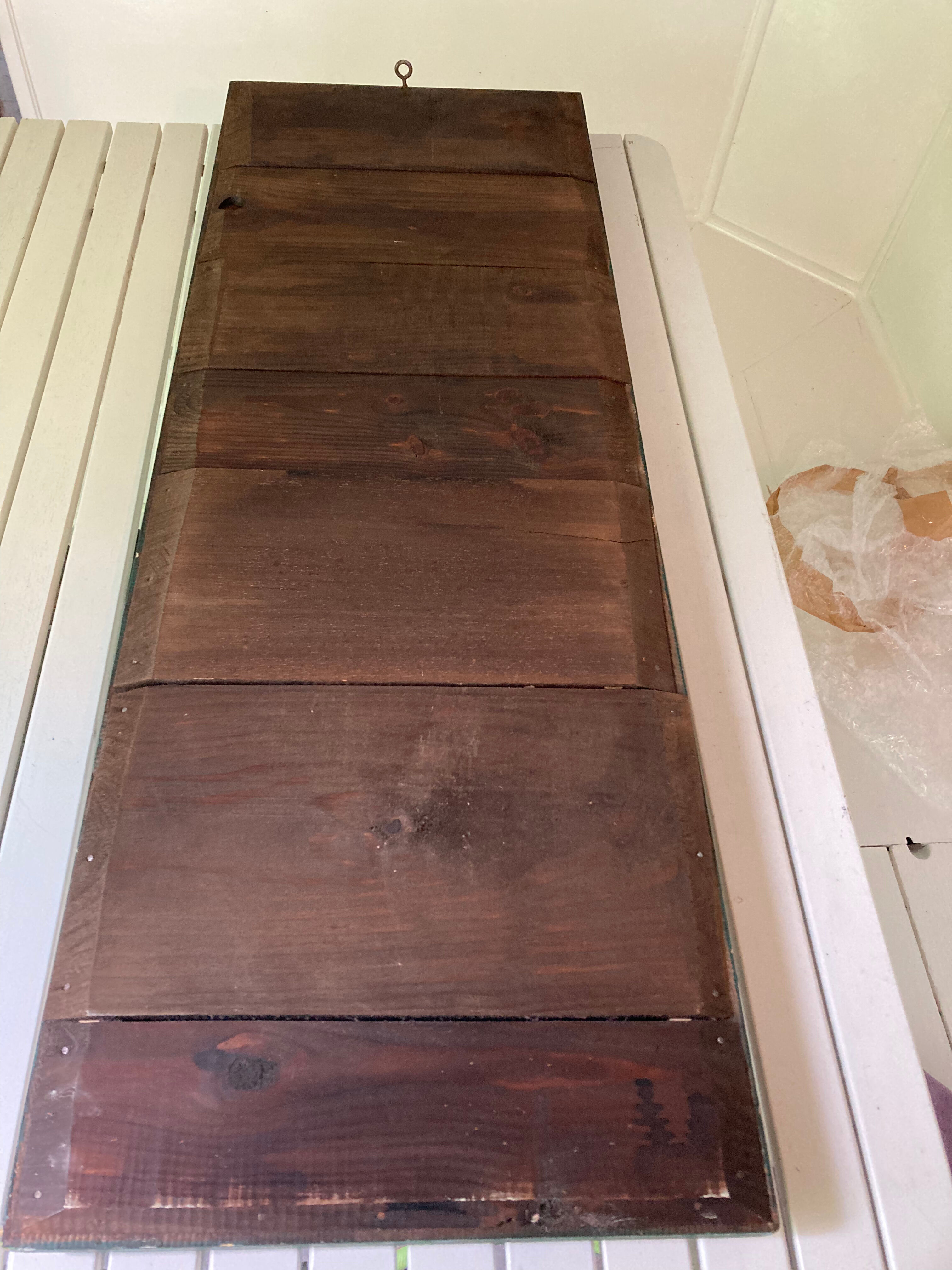 Empire style foot mirror