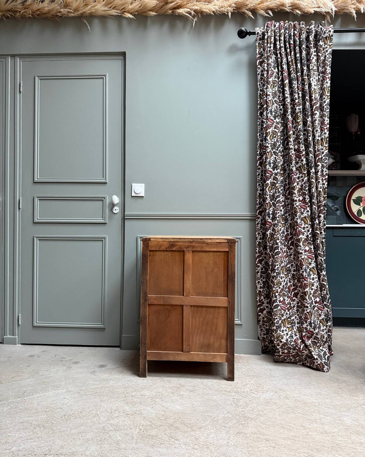 Art Deco oak confiturier (renovated)