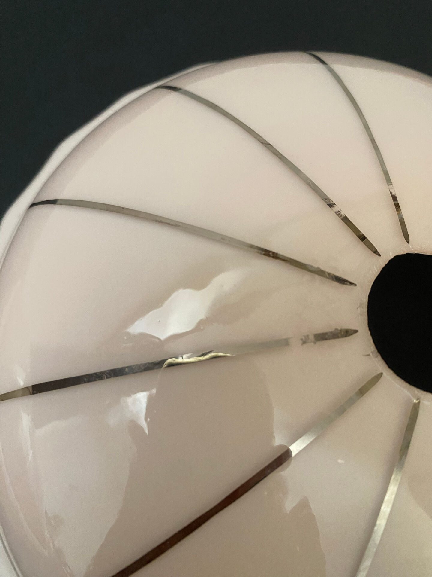 Opaline lampshade