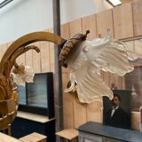 Large chandelier early twentieth in bronze