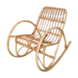 Rattan for child rocking chair