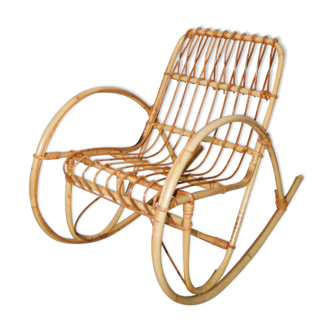 Rattan for child rocking chair