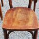 Set of 5 Stella Thonet bistro chairs from the 1950s