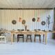 Table de ferme avec rallonges