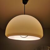 Polymethacrylate mushroom pendant light - 1970s