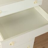 Expressive chest of drawers by interlübke, 1960s, white, seven drawers