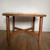 Table basse marbre rosé vintage