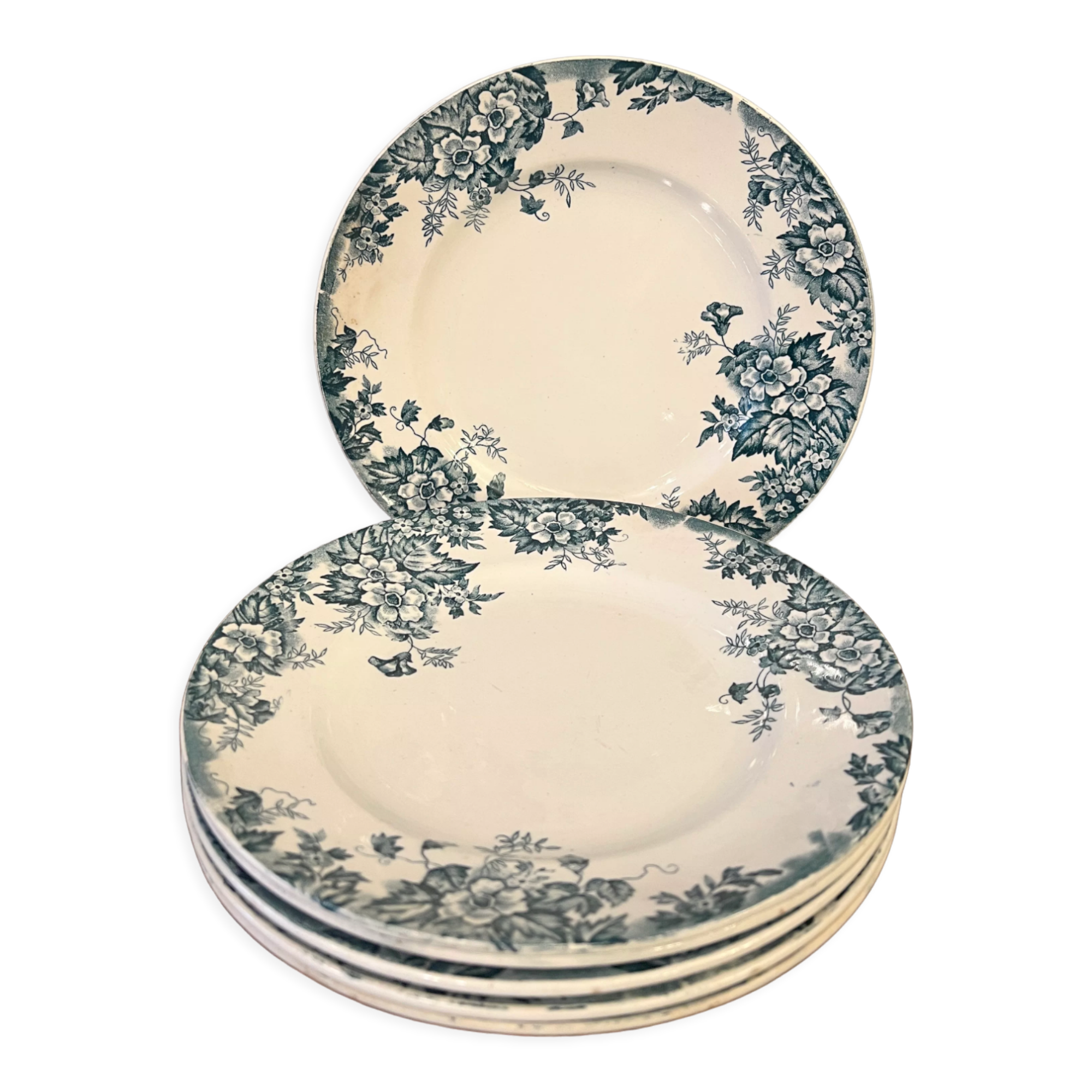 Pop up Christmas 2022 - 6 earthenware plates Terre de fer