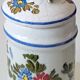 Small old earthenware spice pot