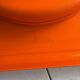 Orange plastic coffee table S.e.l.a.p.
