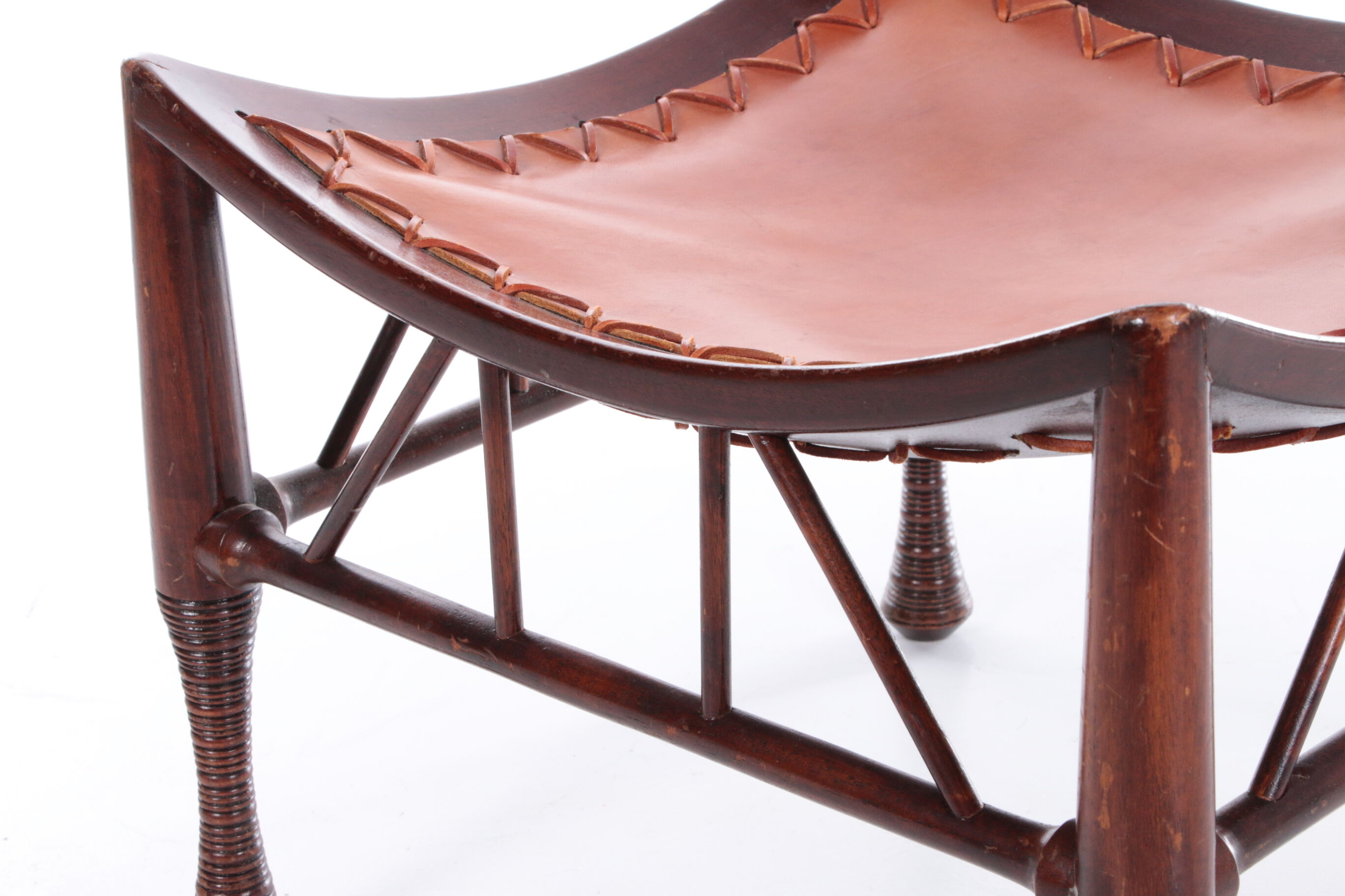 Liberty & Co Chair with footstool design by Thebe 1950