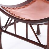Liberty & Co Chair with footstool design by Thebe 1950