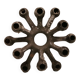 "Spider" candlestick, designed by Jens Harald Quistgaard (JHG) for Danish Design in 1955.