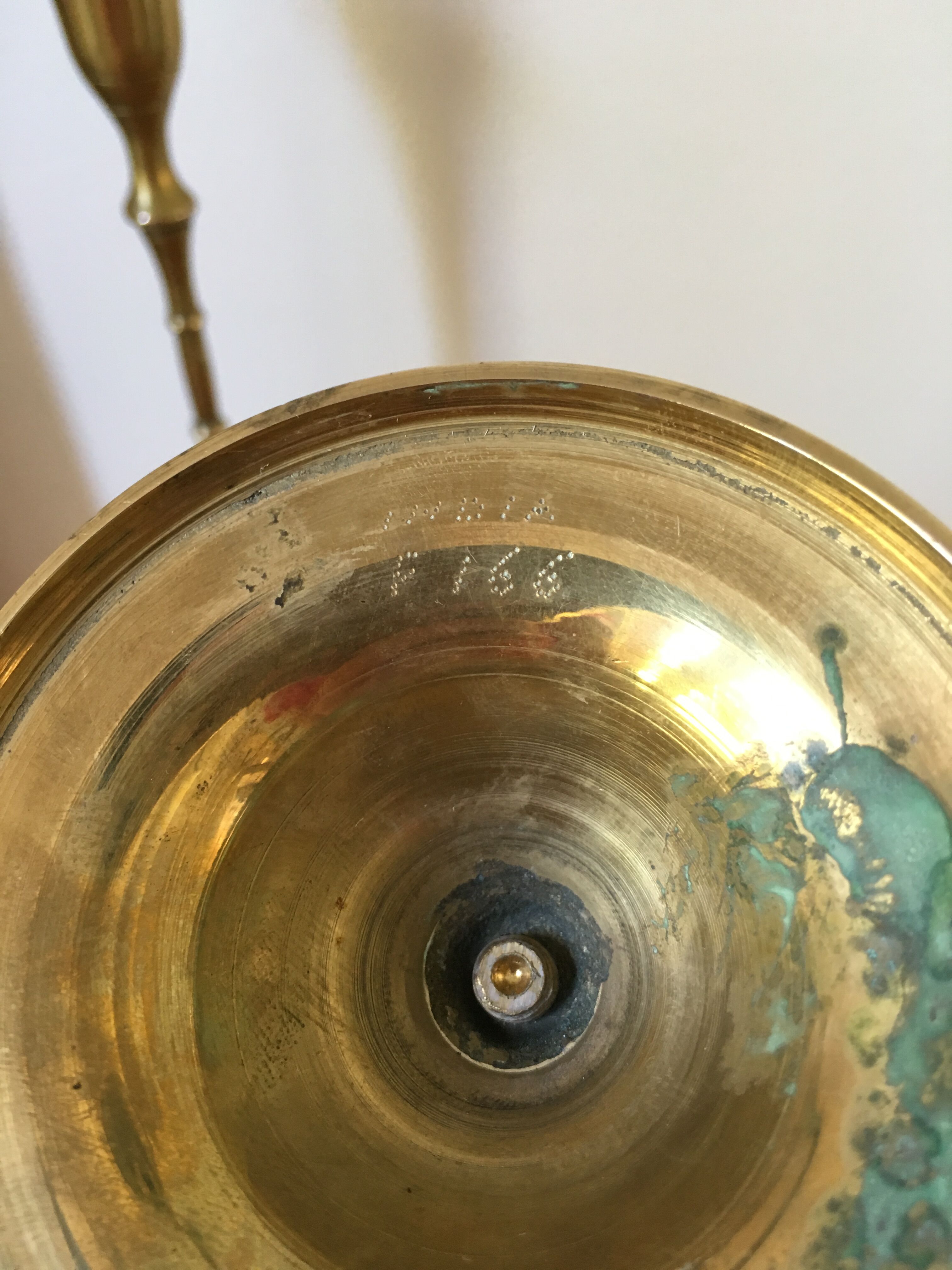 Pair of candlesticks in candlesticks