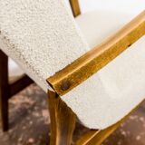 Pair of vintage 300-138 armchairs by Bystrzyckie Fabryki Mebli, 1960s