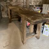 Solid wood workbench