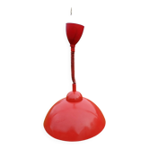 suspension Vintage en Tole Rouge