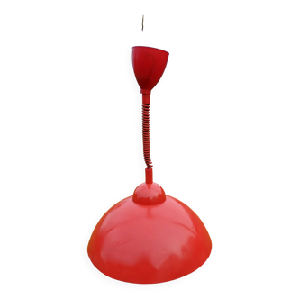Vintage Red Tole Suspension