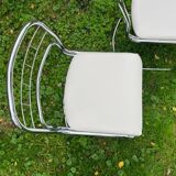 Chrome chairs circa 1960