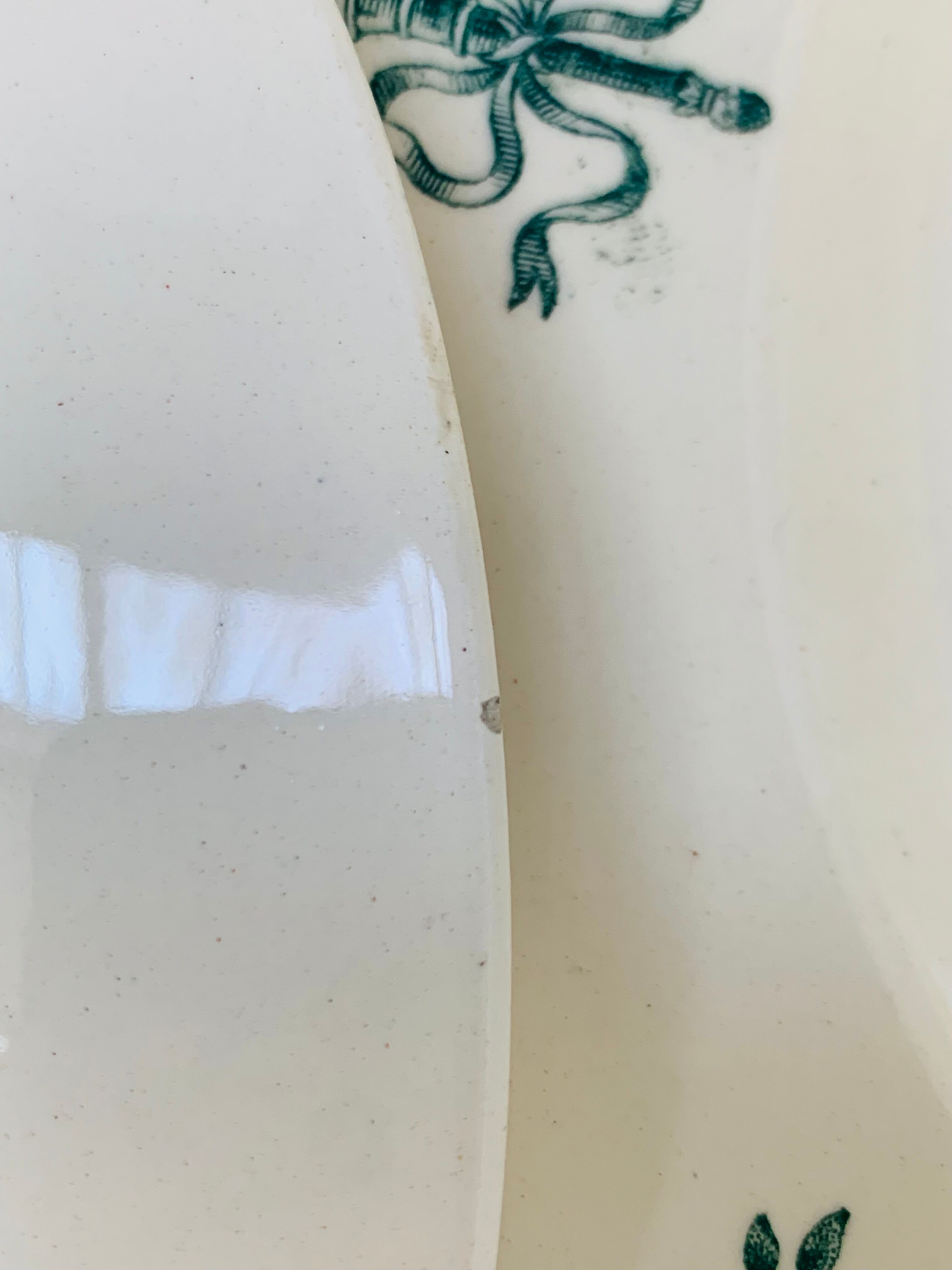 4 Sapho Longchamp iron earth soup plates