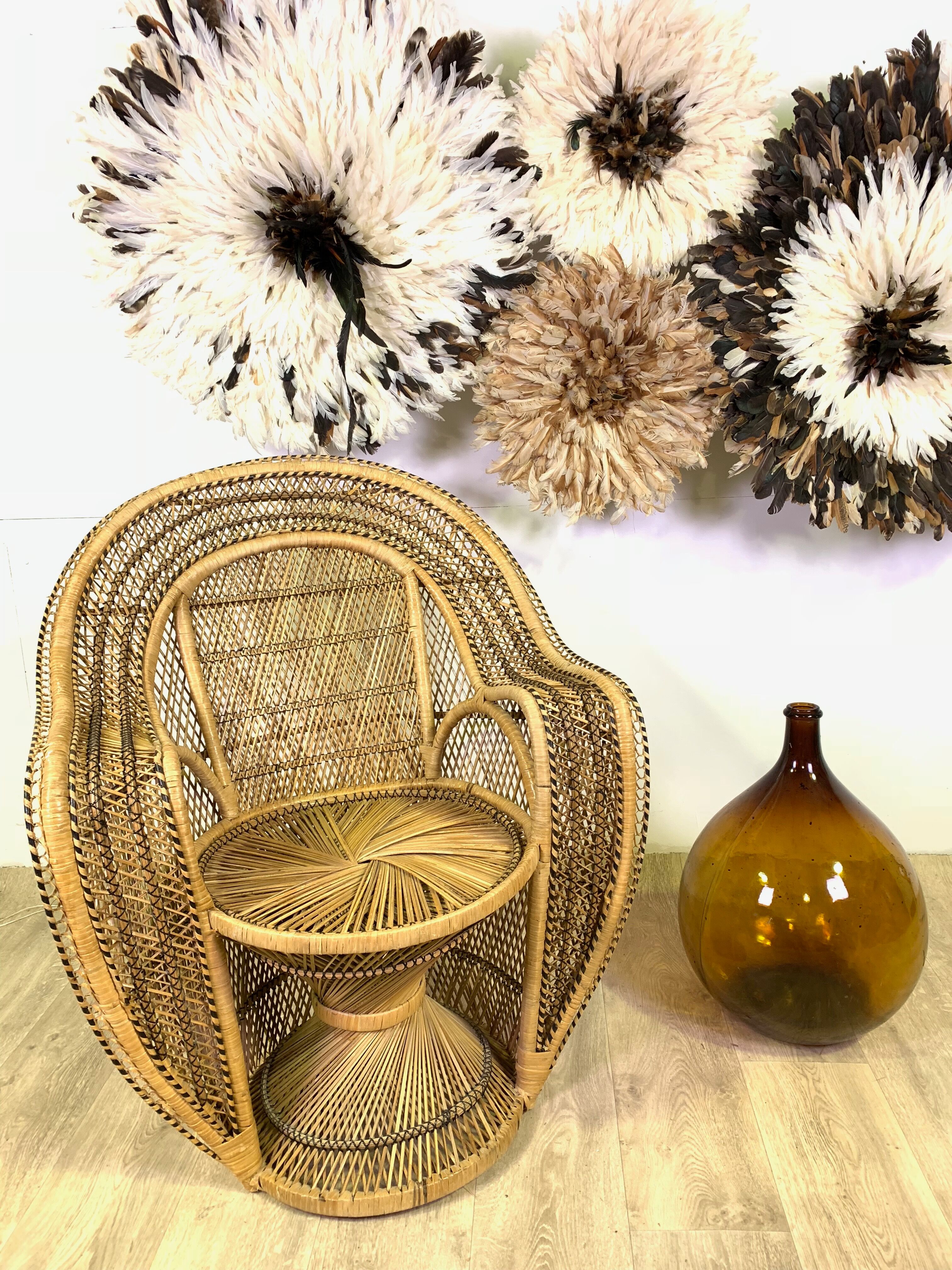 Juju hat white and Brown 50 cm