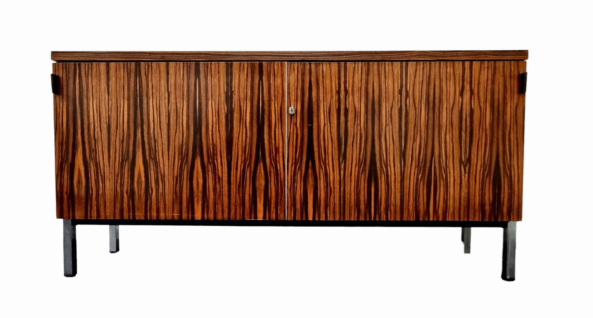 Florence Knoll style Modernist Makassar Sideboard from Voko Works Design, Germany, 1968